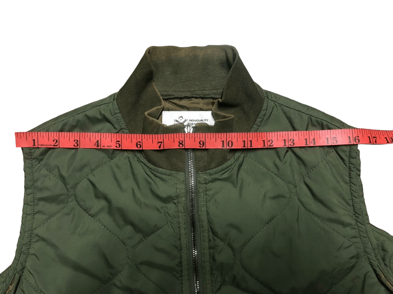 Alpha Industries Vintage Alpha Vest Jacket Riri Zipper Sunfaded Size US M / EU 48-50 / 2 - 20 Thumbnail
