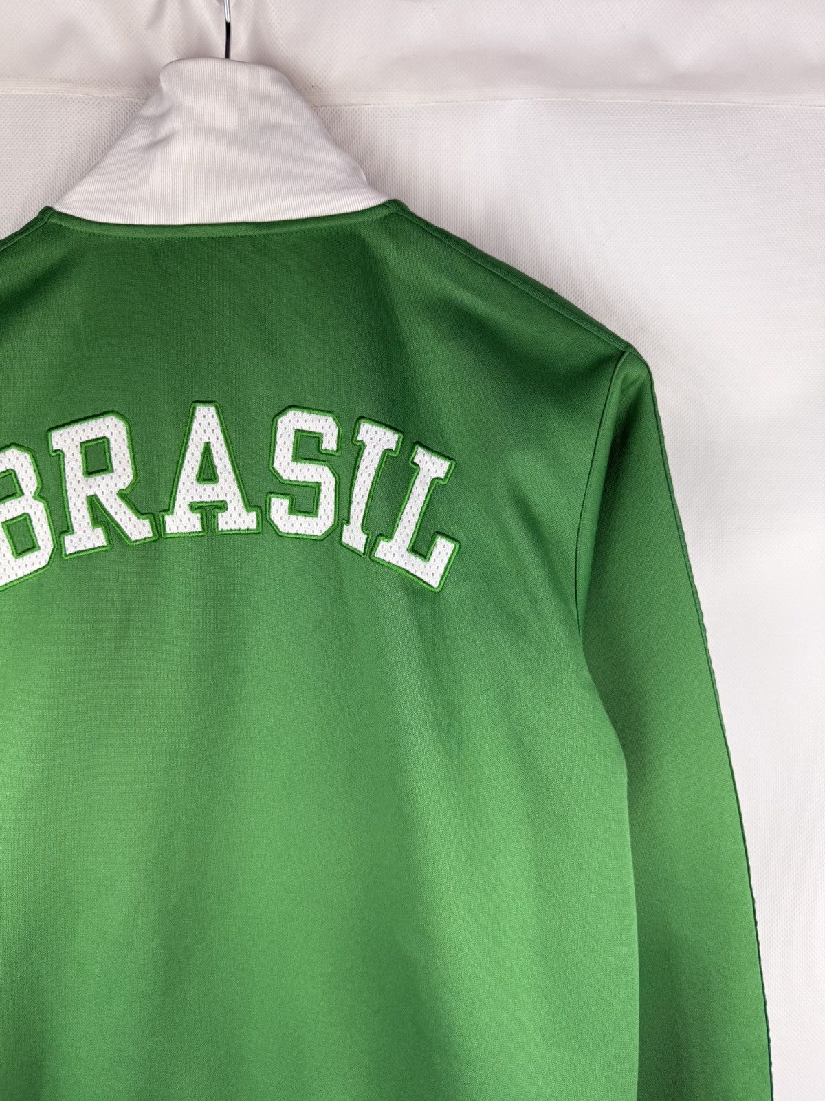 Nike Nike Brazil Vintage Soccer Track Top Jacket Size M Size US M / EU 48-50 / 2 - 19 Thumbnail