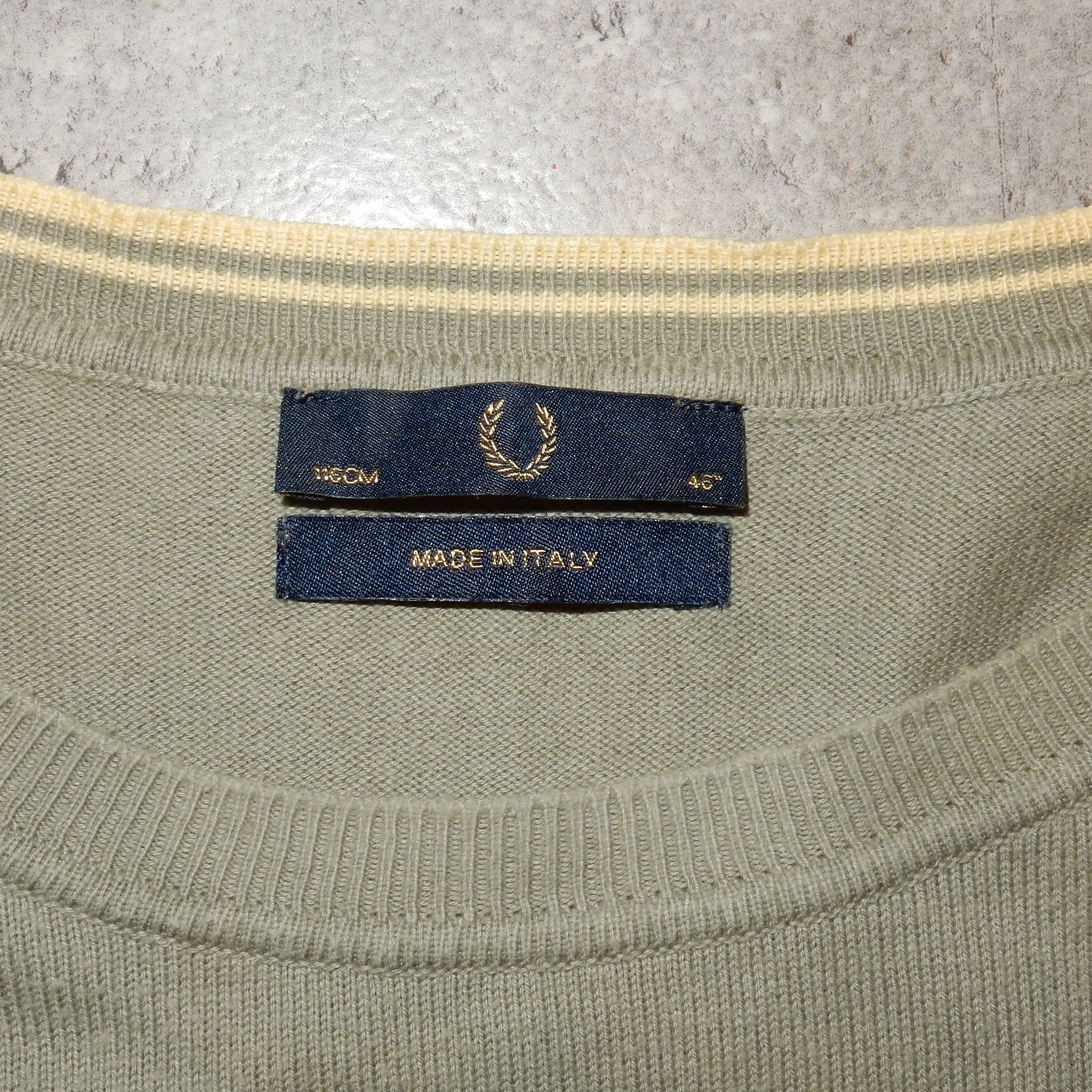 Fred Perry Fred Perry olive sweater - L Size US L / EU 52-54 / 3 - 4 Thumbnail