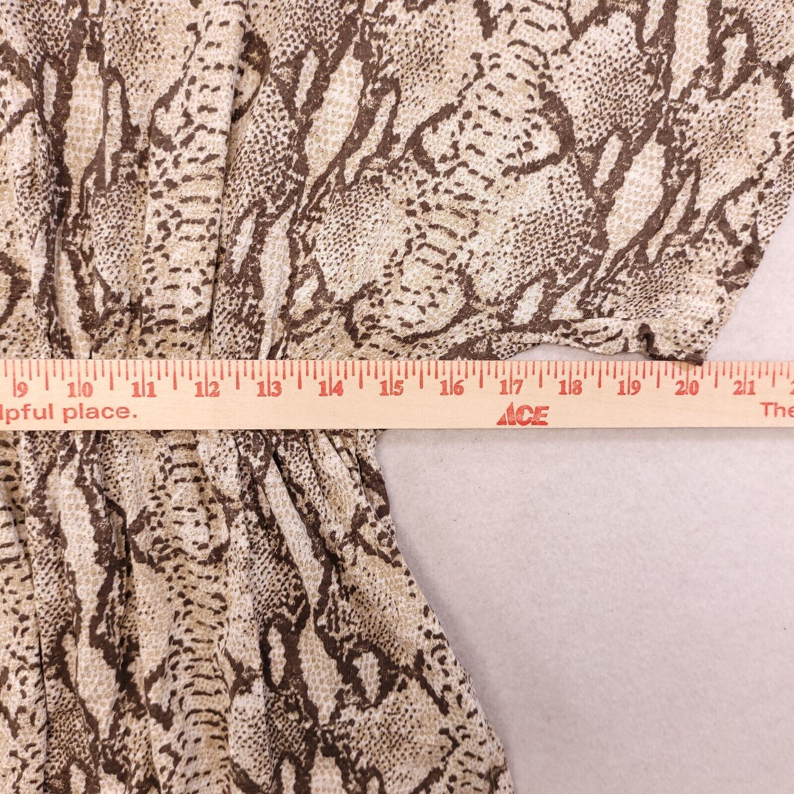 H&M H&M Casual Blouse Shirt Womens Size Small S Brown Beige Size S / US 4 / IT 40 - 7 Thumbnail