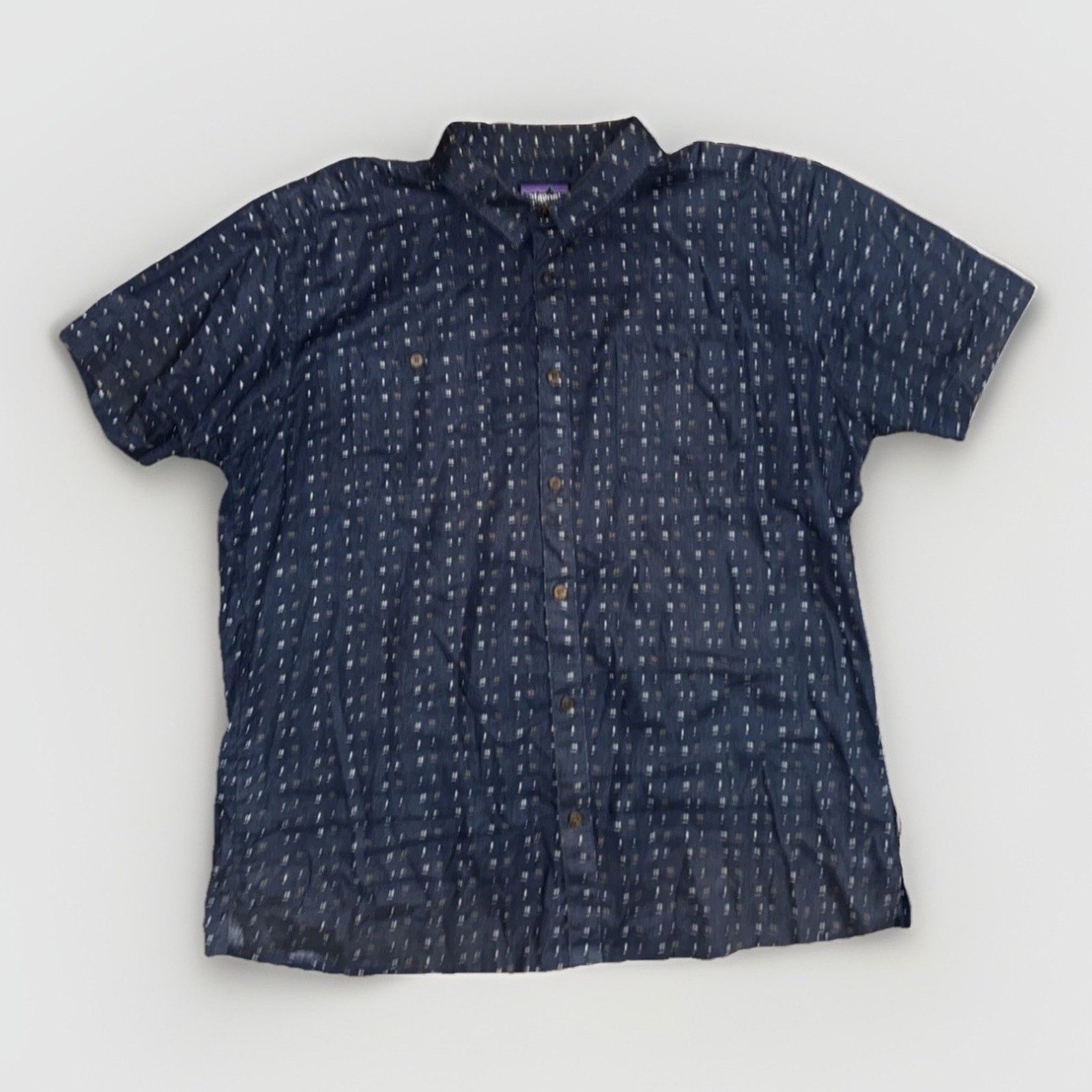 Patagonia × Vintage Patagonia Pocket Short Sleeve Shirt Blue XXL Dog Print 25x32 Size US XXL / EU 58 / 5 - 1 Thumbnail