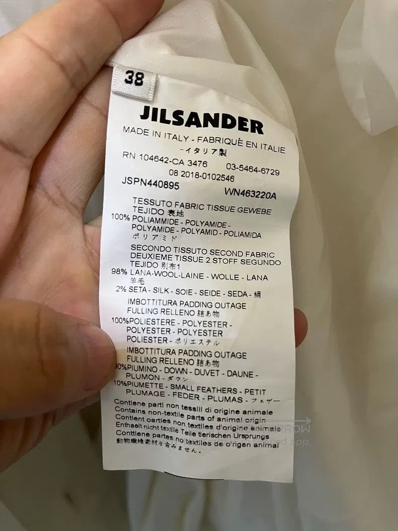 Jil Sander Jil Sander size 38 Oversized Mid-Length Down Jacket Size M / US 6-8 / IT 42-44 - 6 Thumbnail