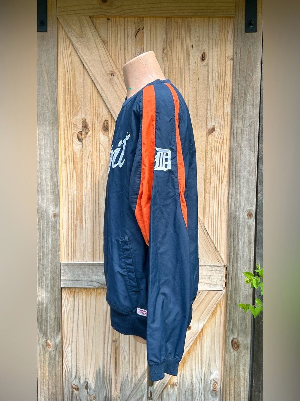 Other Stitches Detroit Tigers MLB Pullover Windbreaker Jacket Size US L / EU 52-54 / 3 - 3 Thumbnail