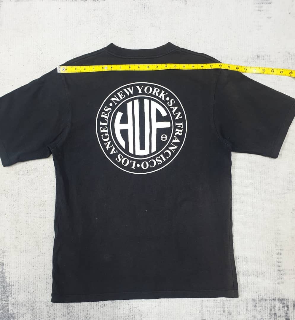 Huf Huf HUFWORLDWIDE Faded black Shirt Size US M / EU 48-50 / 2 - 8 Thumbnail