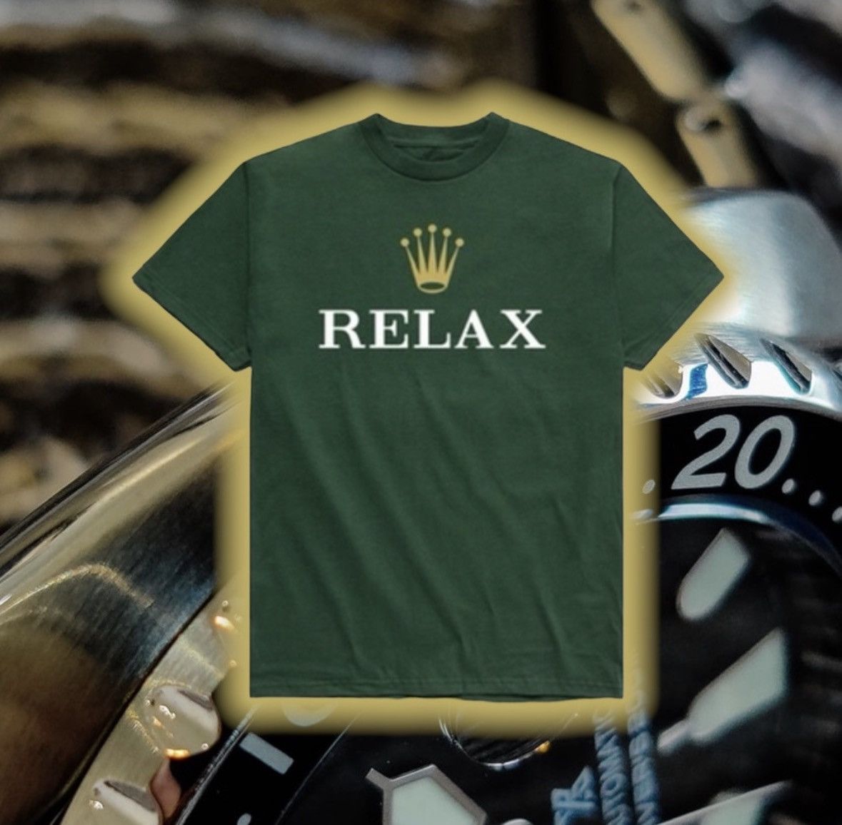 Market 🆕 "ReLaX" LuXuRY WaTCH Crewneck 🔱🕜👕🧢 Size US M / EU 48-50 / 2 - 2 Thumbnail
