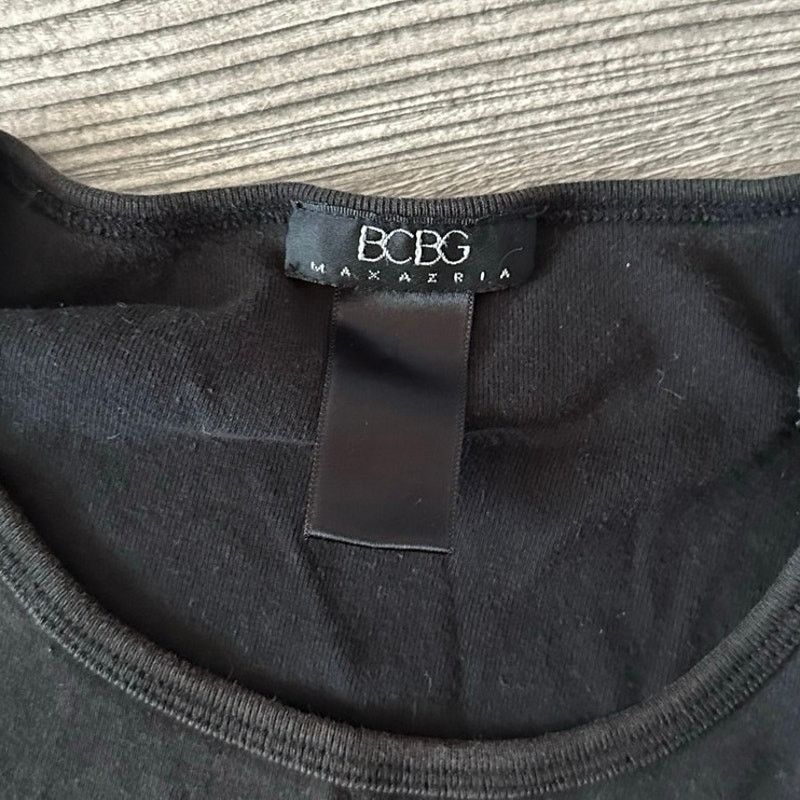 Bcbgmaxazria bcbg maxazria black rhinestone black shirt Size M / US 6-8 / IT 42-44 - 3 Thumbnail