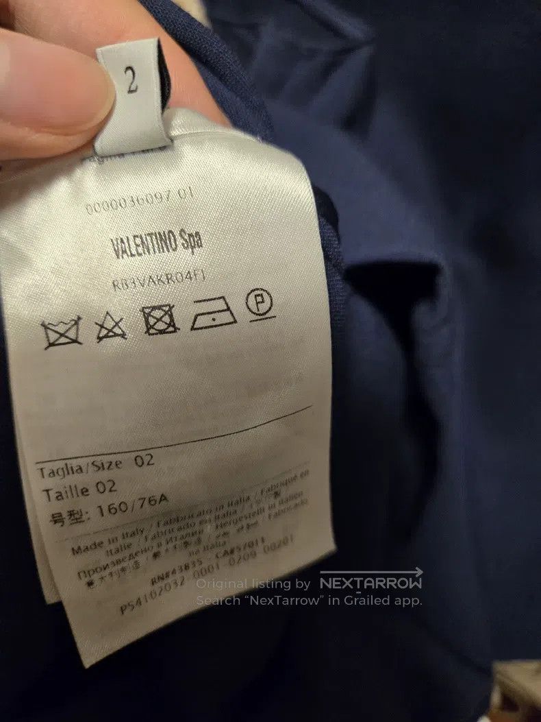 Other Valentino Navy blue dress Size S / US 4 / IT 40 - 6 Thumbnail