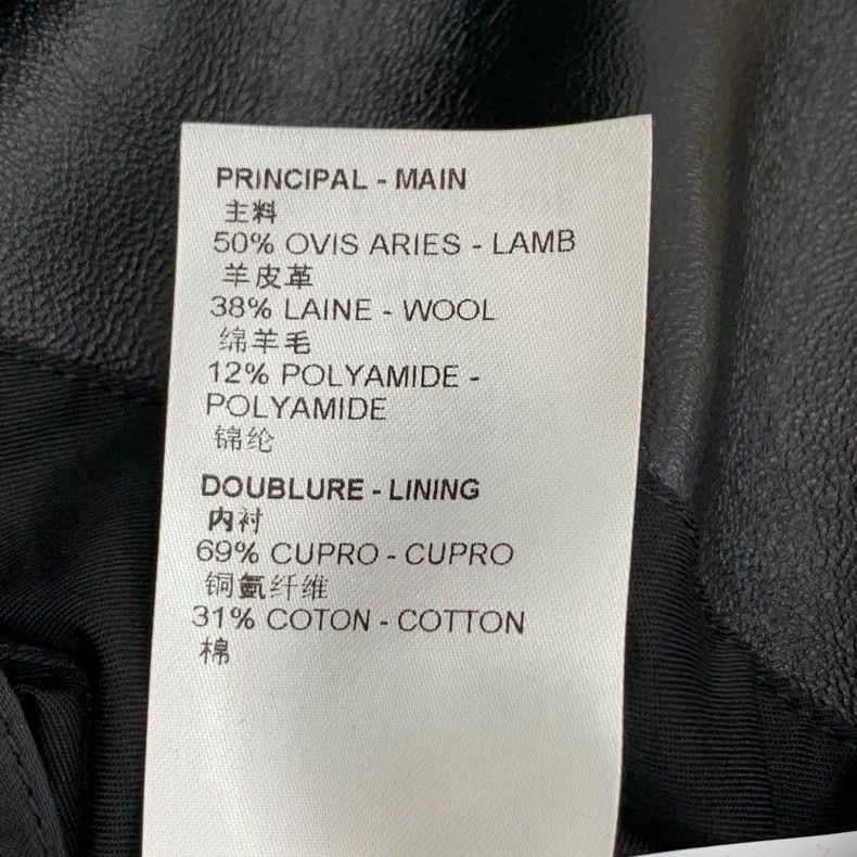 Louis Vuitton Louis Vuitton Black logo monogrammed sheepskin long-sleeve Size US L / EU 52-54 / 3 - 7 Thumbnail