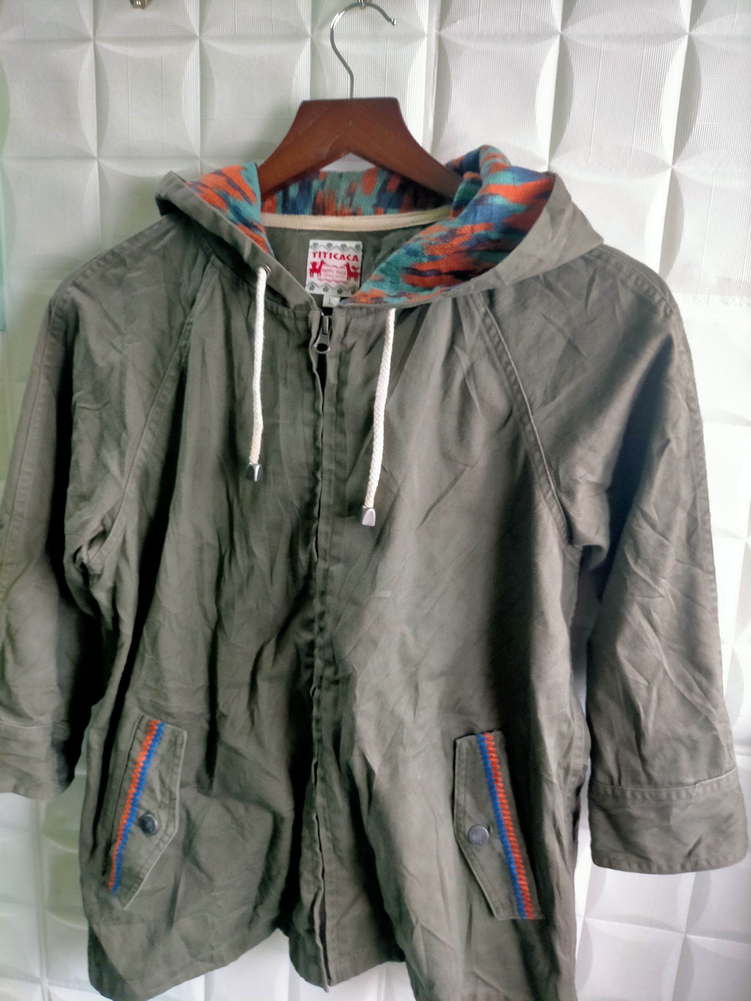 Japanese Brand × Vintage Titicaca Hooded Jacket Unisex Size US L / EU 52-54 / 3 - 4 Thumbnail