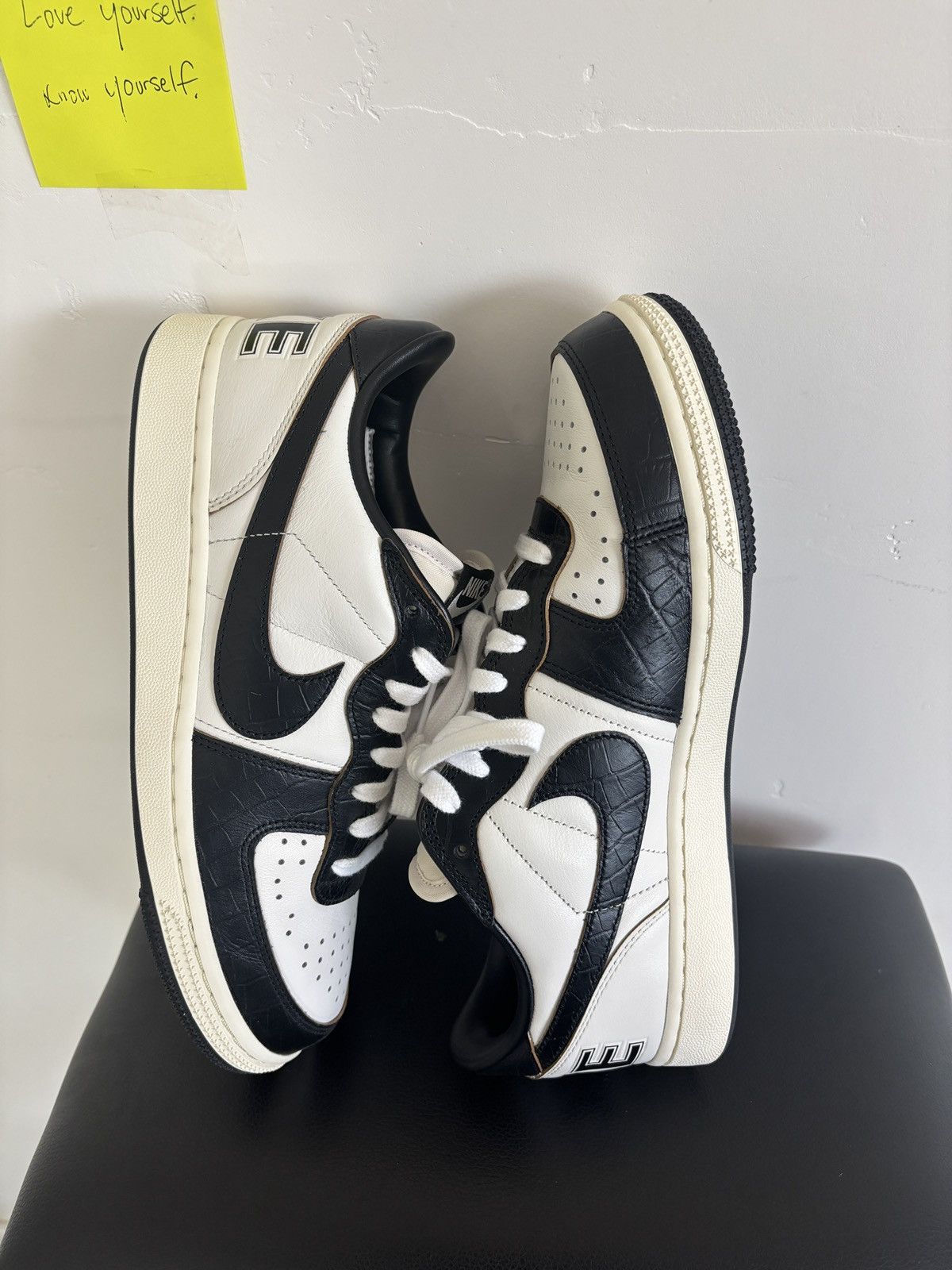 Nike Nike Terminator Low Black Croc Size US 9 / EU 42 - 2 Thumbnail