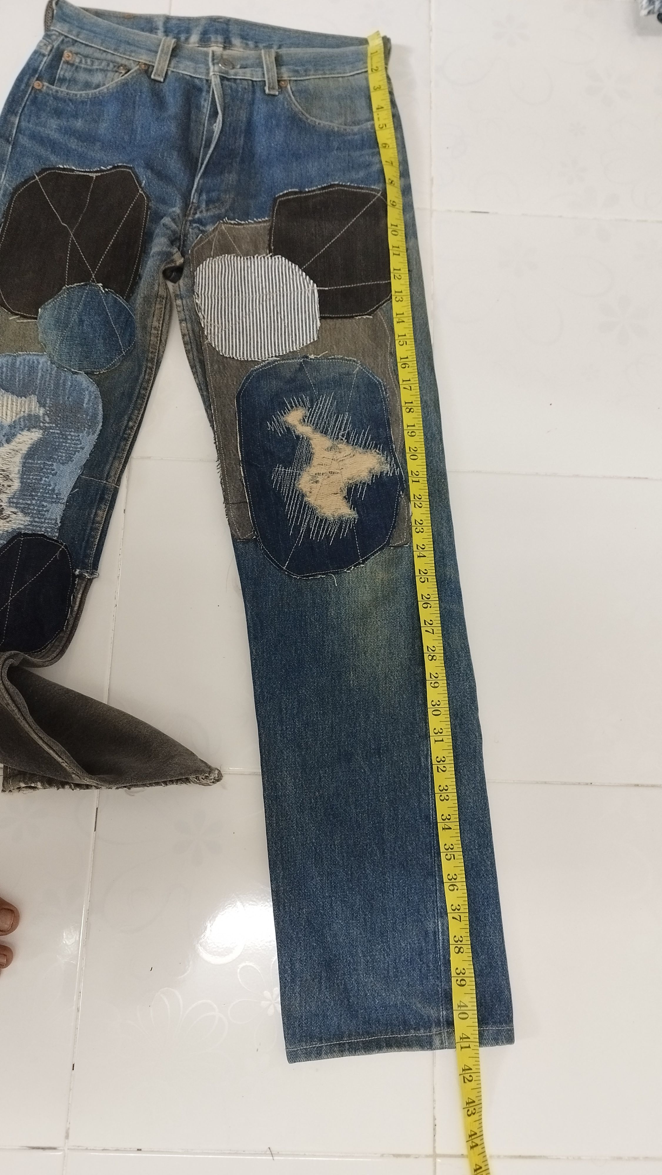 Levi's Vintage Clothing Levis 501 90s Size US 30 / EU 46 - 7 Thumbnail