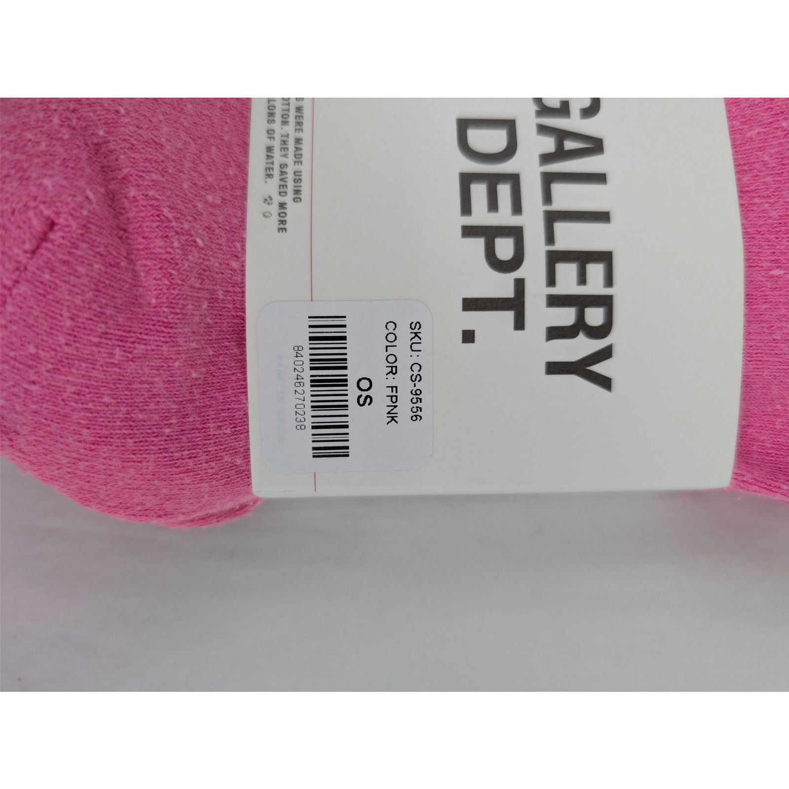 Gallery Dept. o1rshd1 Size: OS / Gallery Dept. Logo Socks in Pink Size ONE SIZE - 11 Thumbnail
