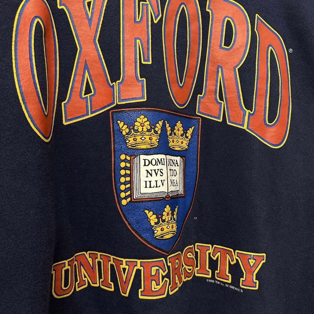 Vintage Vintage Oxford University Collegiate Sweatshirt Large Size US L / EU 52-54 / 3 - 4 Thumbnail