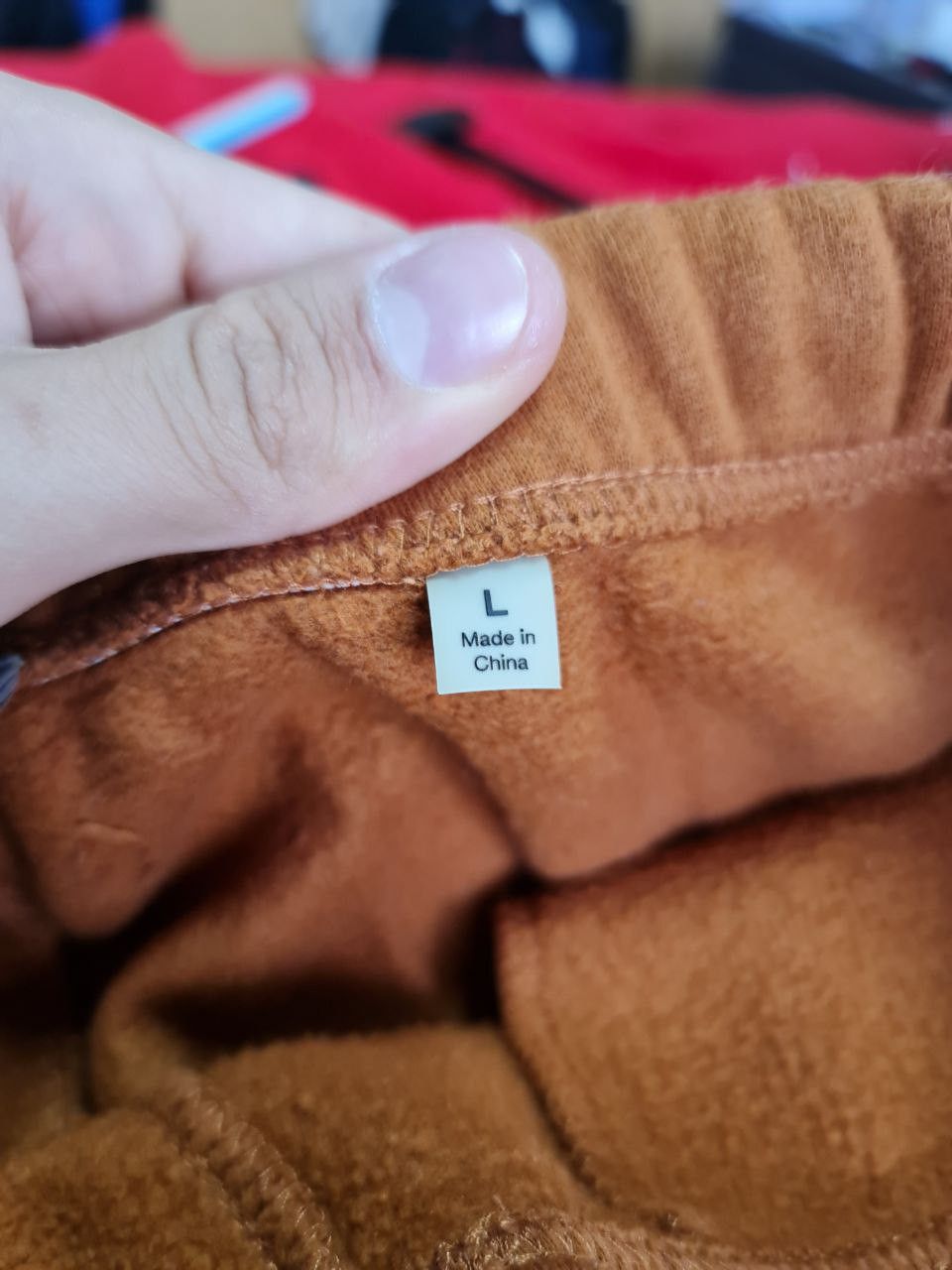 Essentials Essentials Fear of God Orange Sweatpants Size US 34 / EU 50 - 6 Thumbnail