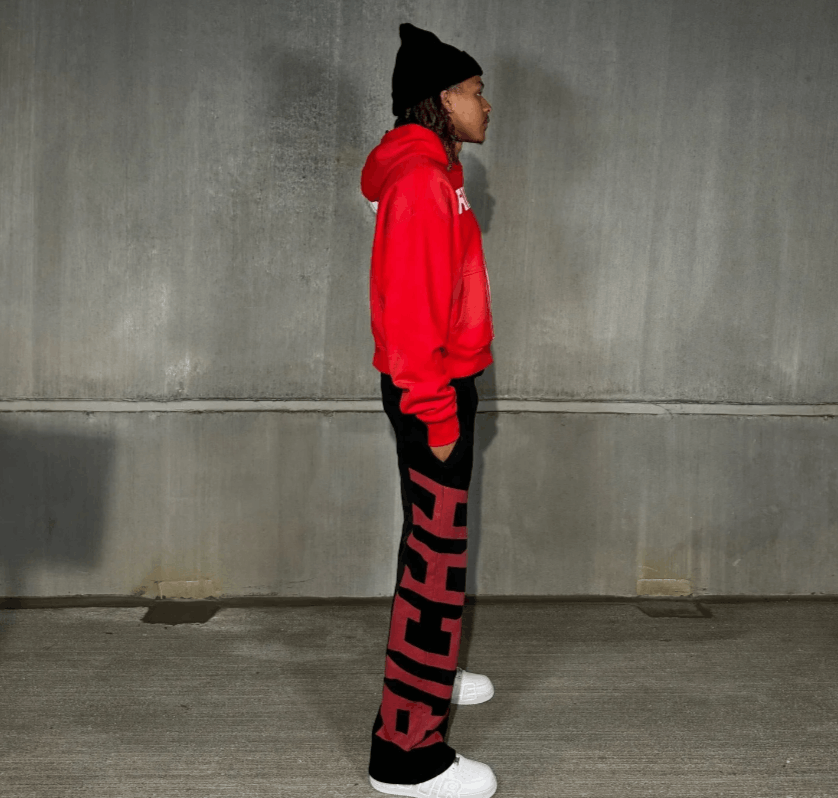 Japanese Brand Pants For Men and Women New Harajuku Gothic Size US 30 / EU 46 - 2 Thumbnail