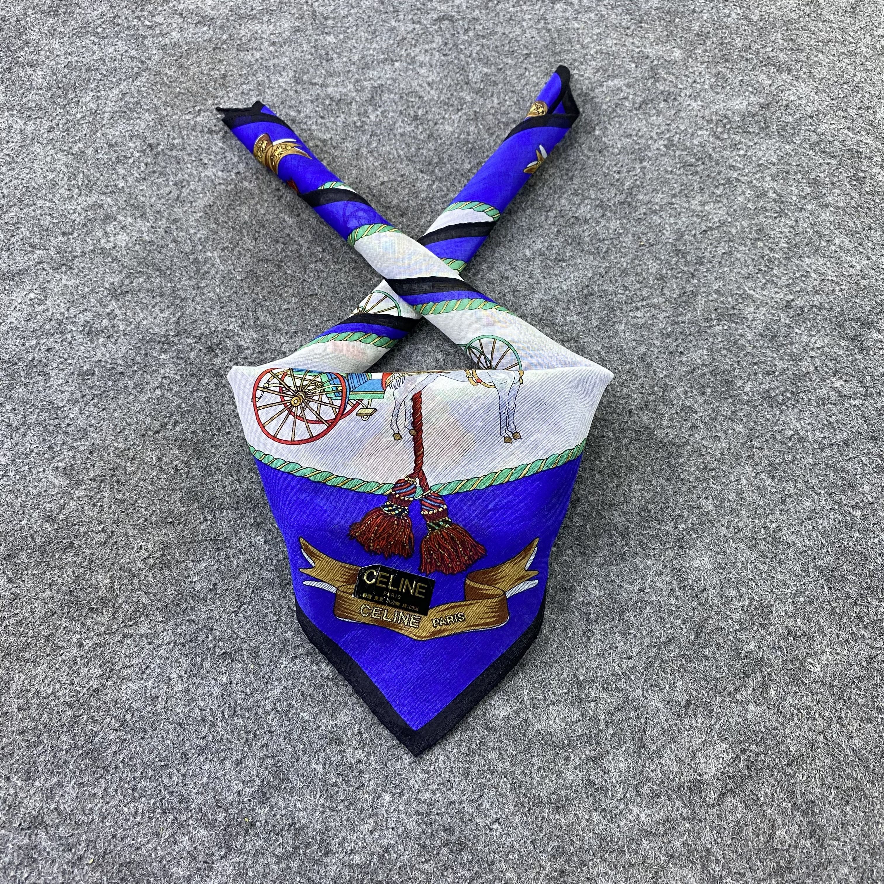 Celine Celine Handkerchief / Bandana / Neckerchief-B2217 Size ONE SIZE - 2 Thumbnail