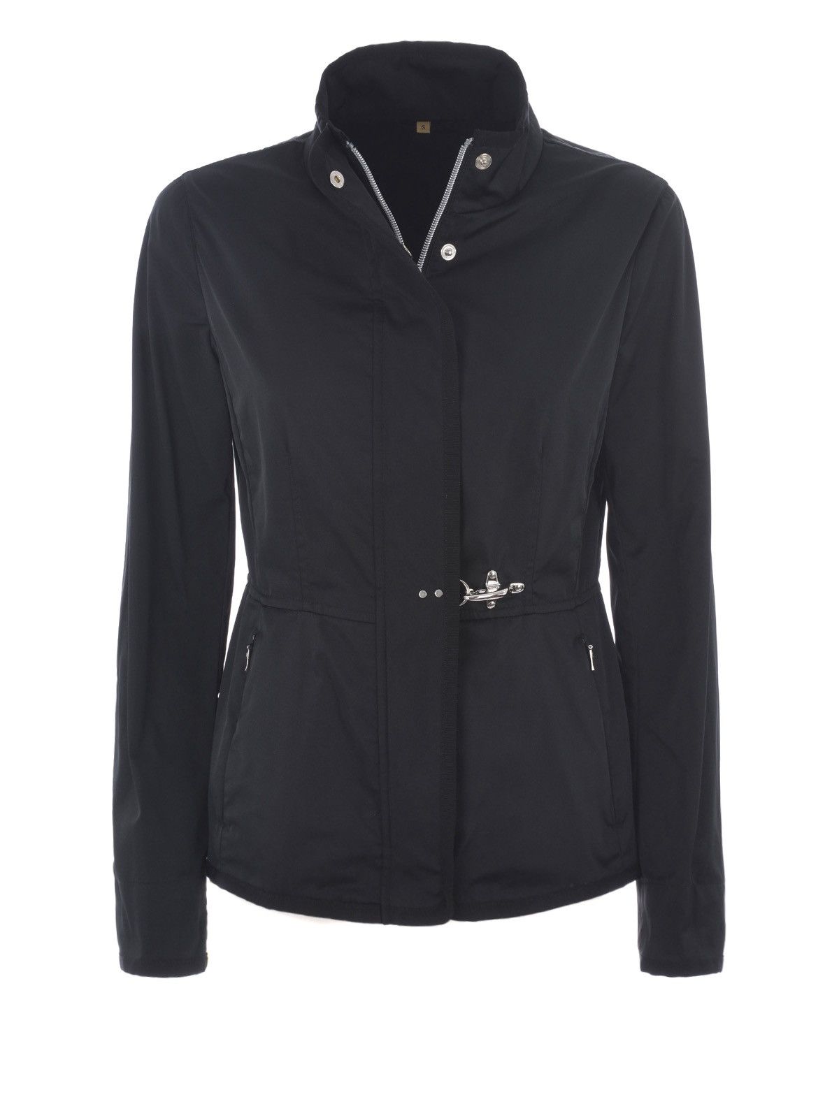 Fay Luxury Women’s Jacket Lampo Fay Full Zip Black RRP - 600$ Size M / US 6-8 / IT 42-44 - 6 Thumbnail