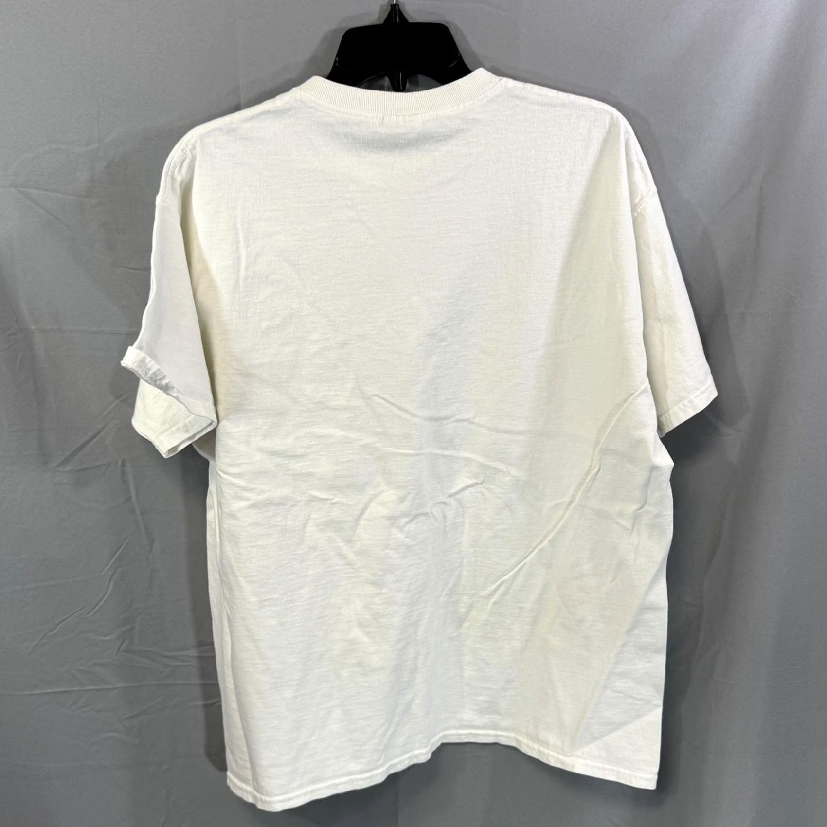 Fruit Of The Loom VINTAGE Johnny Faerber Shirt Mens XL White T-Shirt Graphic Print Honolulu Hawaii 10K Run 2002 Tee Size US XL / EU 56 / 4 - 2 Thumbnail
