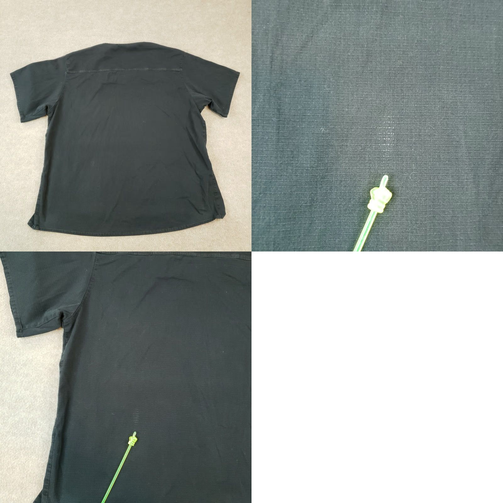 Carhartt Carhartt Shirt Men's XL Black Scrub Top Short Sleeves Pockets Stretch Size US XL / EU 56 / 4 - 9 Thumbnail