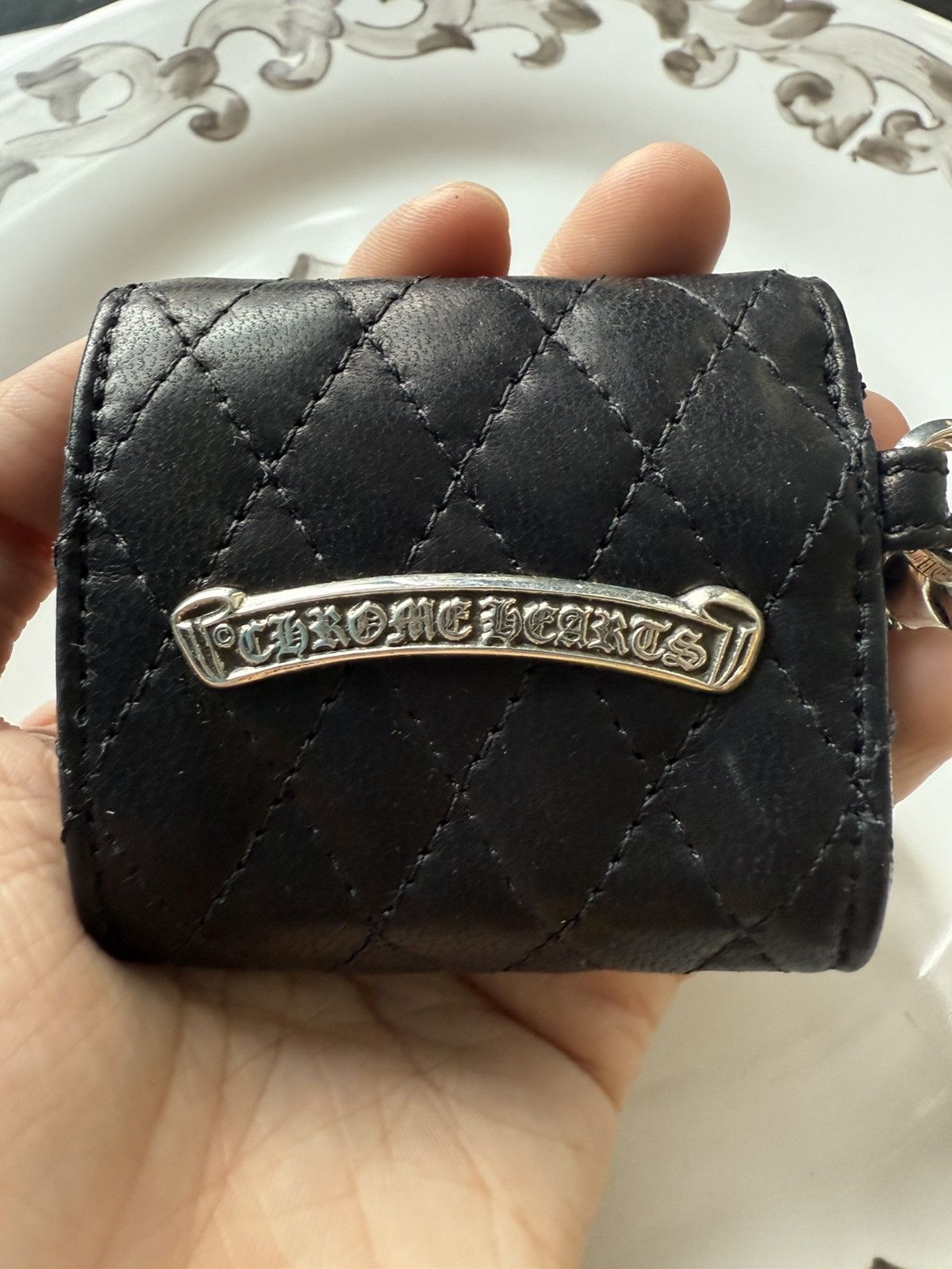 Chrome Hearts 🔥Chrome Hearts Airpods Case Wallet🔥 Size ONE SIZE - 3 Thumbnail