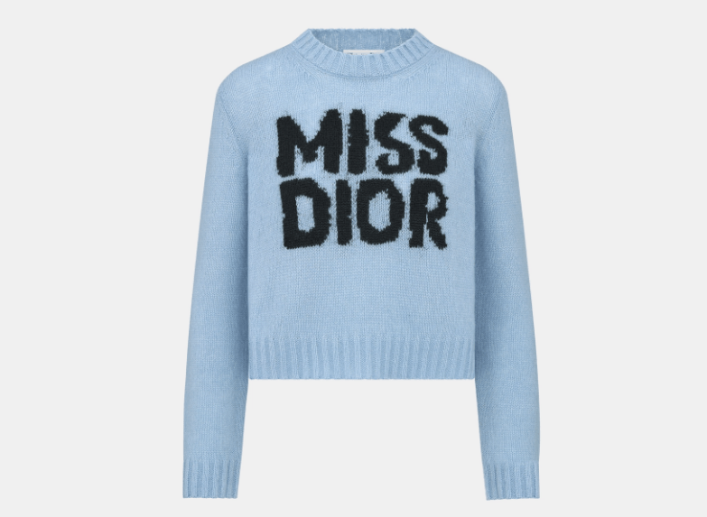 Dior o1w1db11225 454S57 Sweater in Blue/Black Size M / US 6-8 / IT 42-44 - 1 Thumbnail