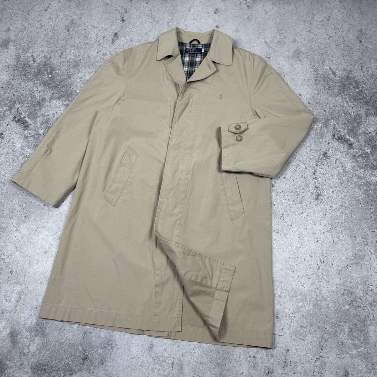 Polo Ralph Lauren Vintage Polo Ralph Lauren Beige Trench Coat Size US M / EU 48-50 / 2 - 4 Thumbnail