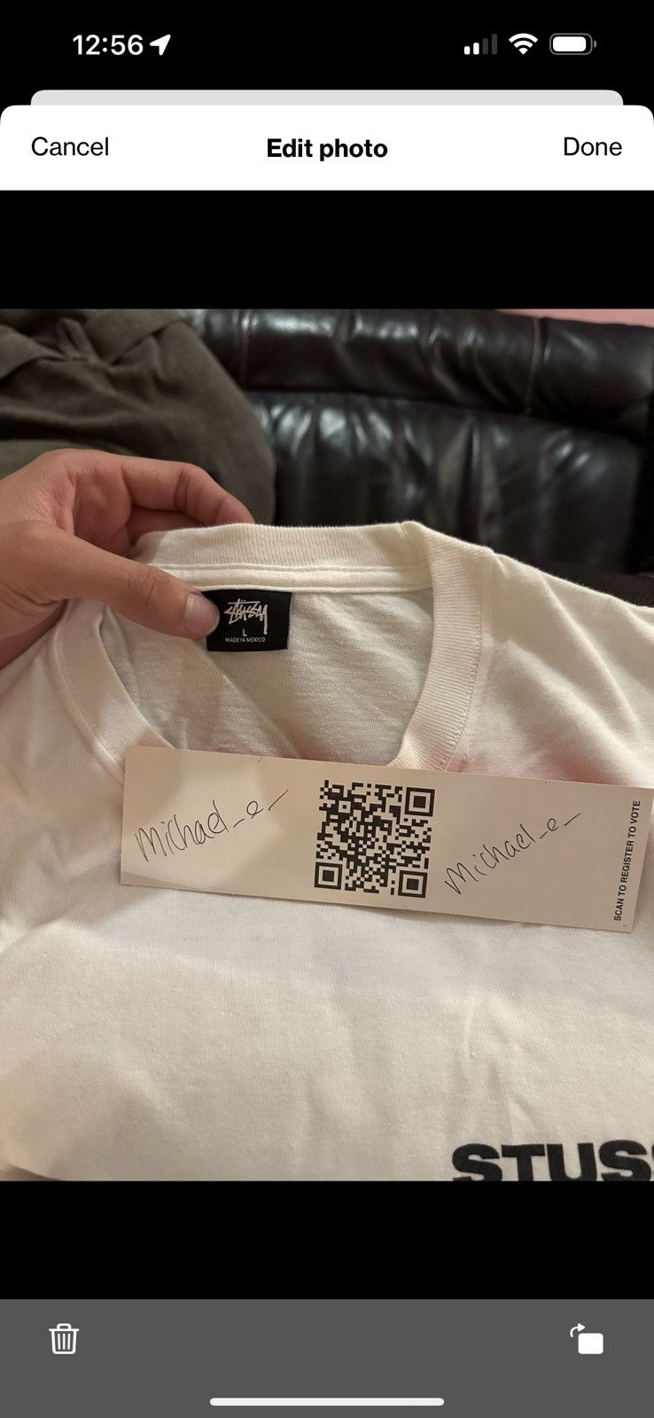 CDG by Comme des Garcons × Stussy Stussy Cdg T shirt Size US L / EU 52-54 / 3 - 3 Thumbnail