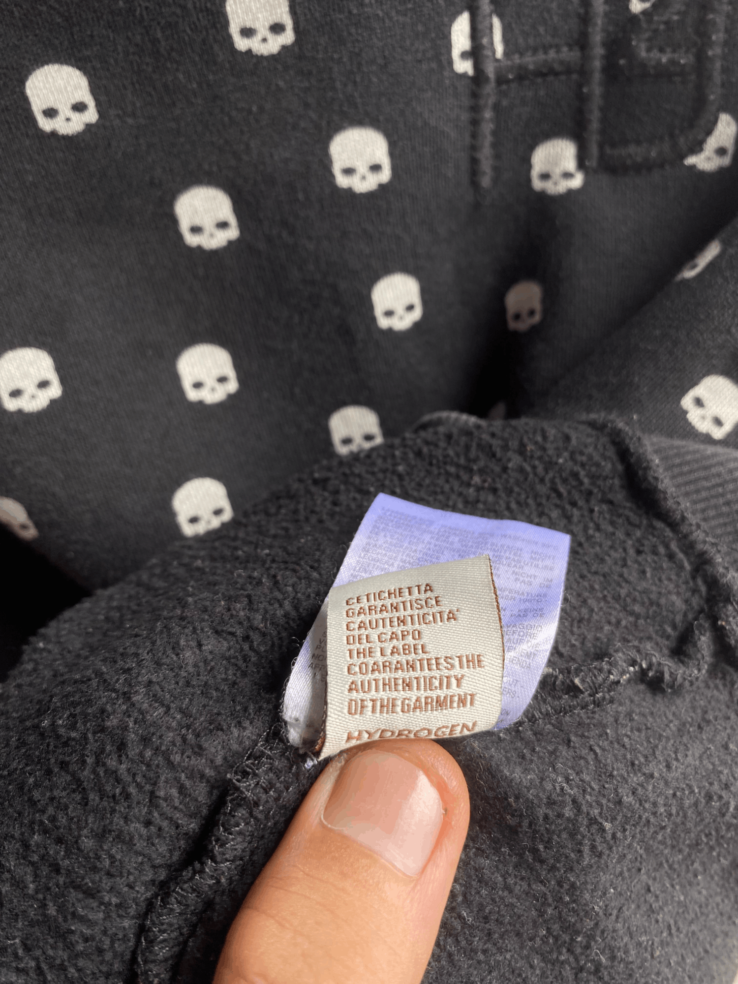 Beauty Beast × HYDROGEN × If Six Was Nine Y2k Hydrogen Skull Hoodie Size 3XL / US 20-22 - 5 Thumbnail