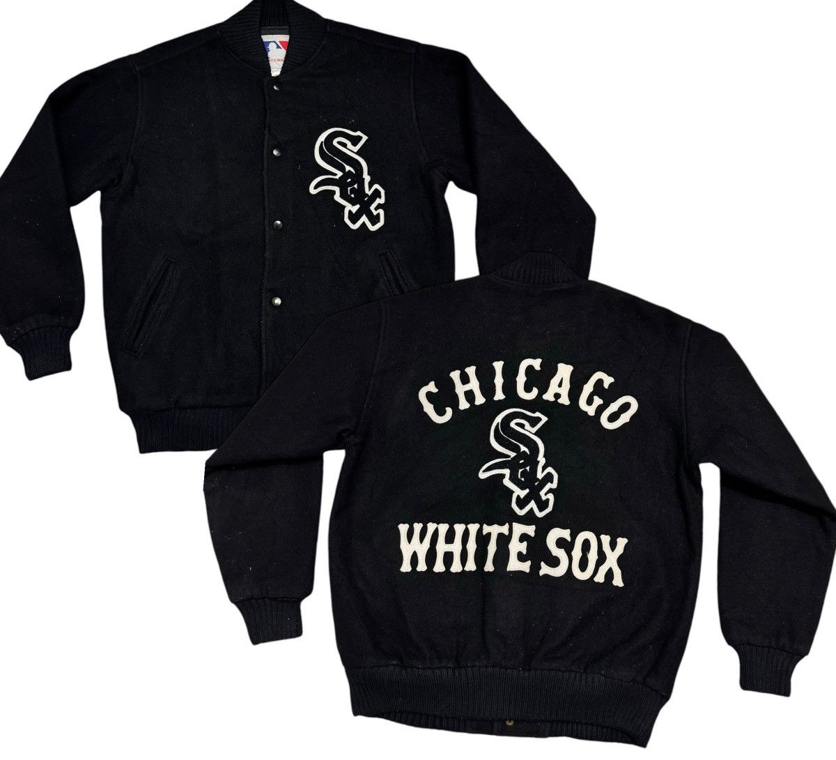 MLB × New York Yankees Vintage Chicago White Sox Varsity Jacket MLB Size US L / EU 52-54 / 3 - 1 Thumbnail