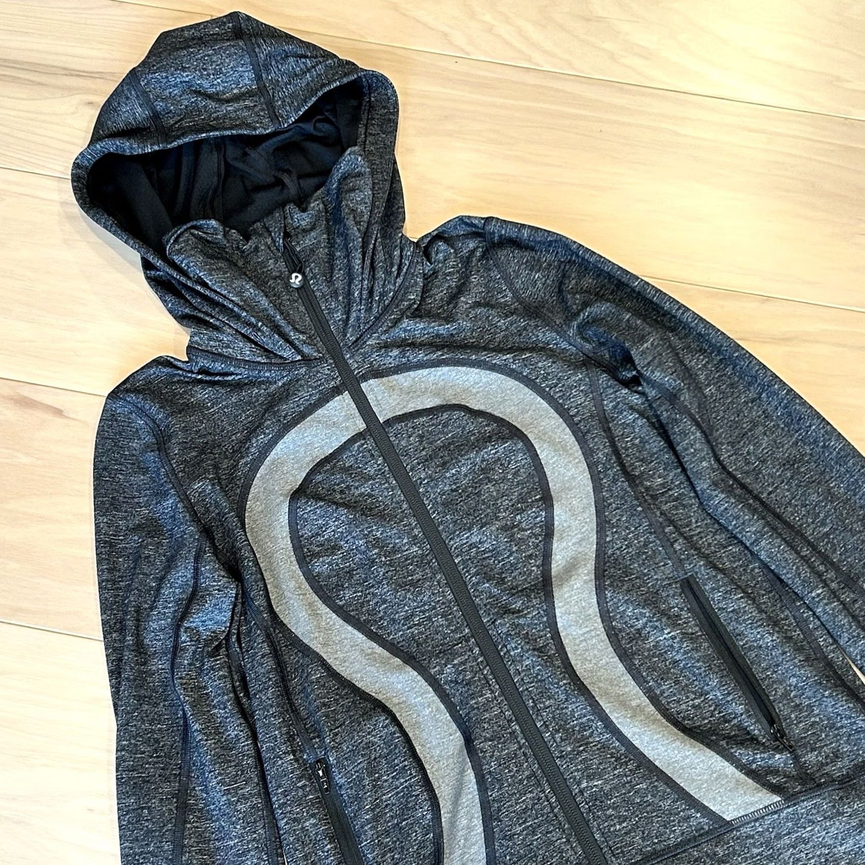 Lululemon Lululemon Stride Jacket Womens Full Zip Athletic Fit Dark Heather Charcoal 4 Jacket Size S / US 4 / IT 40 - 2 Thumbnail