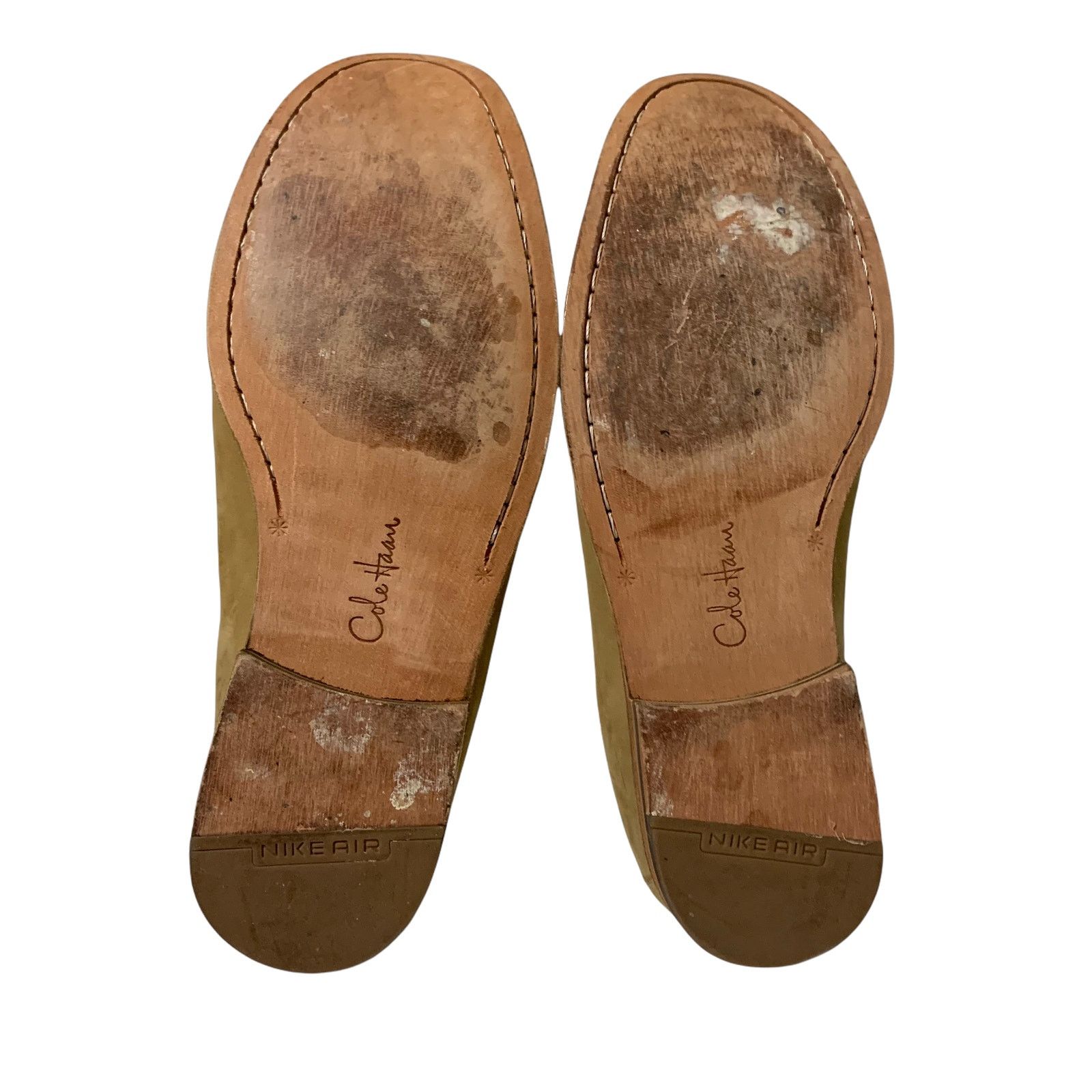 Cole Haan Cole Haan Women's Tan Suede Loafers 10 Corp Light Academia Size US 10 / EU 43 - 4 Thumbnail