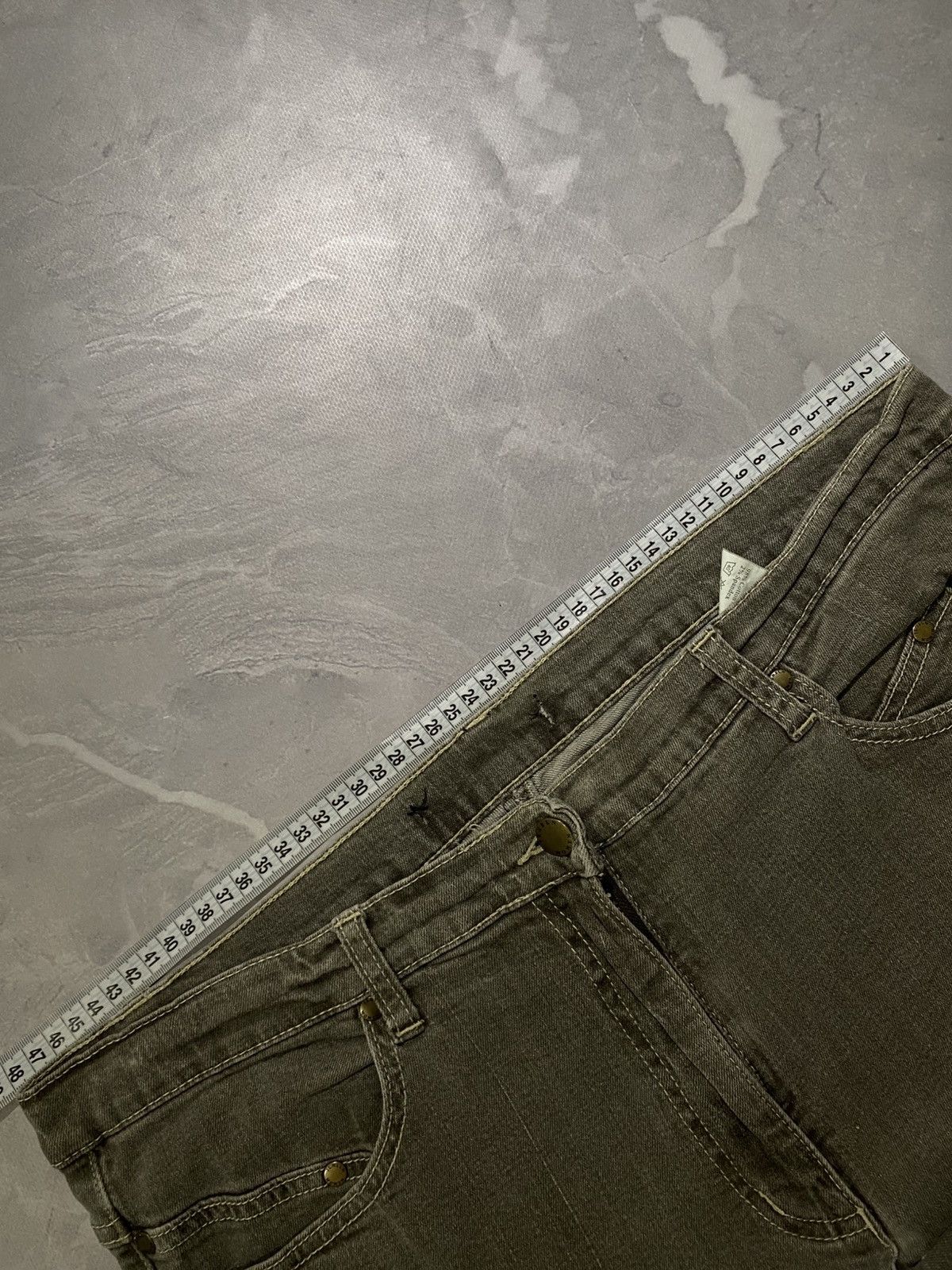 Vintage RARE Archive Baggy Jeans Rick Owens style - Y2K Drip Crowned Size US 38 / EU 54 - 5 Thumbnail