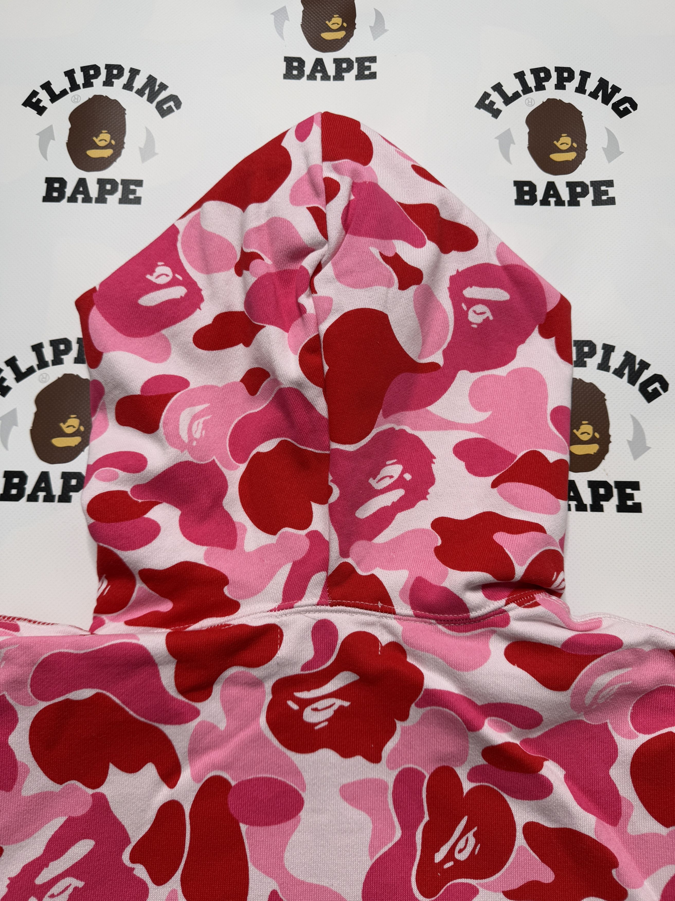 Bape BAPE ABC CAMO LOGO RIB FULL ZIP HOODIE Size US L / EU 52-54 / 3 - 6 Thumbnail