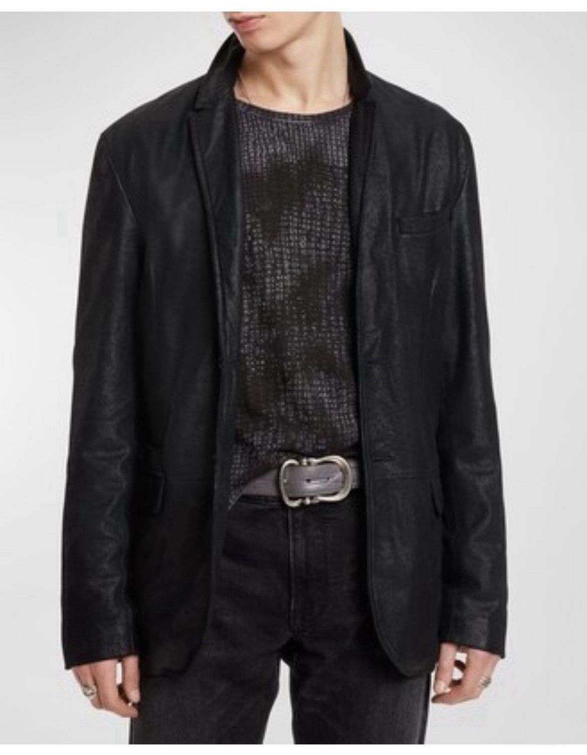 John Varvatos Suede Multibutton Jacket Size EU 50 USA 40 Size US M / EU 48-50 / 2 - 1 Thumbnail