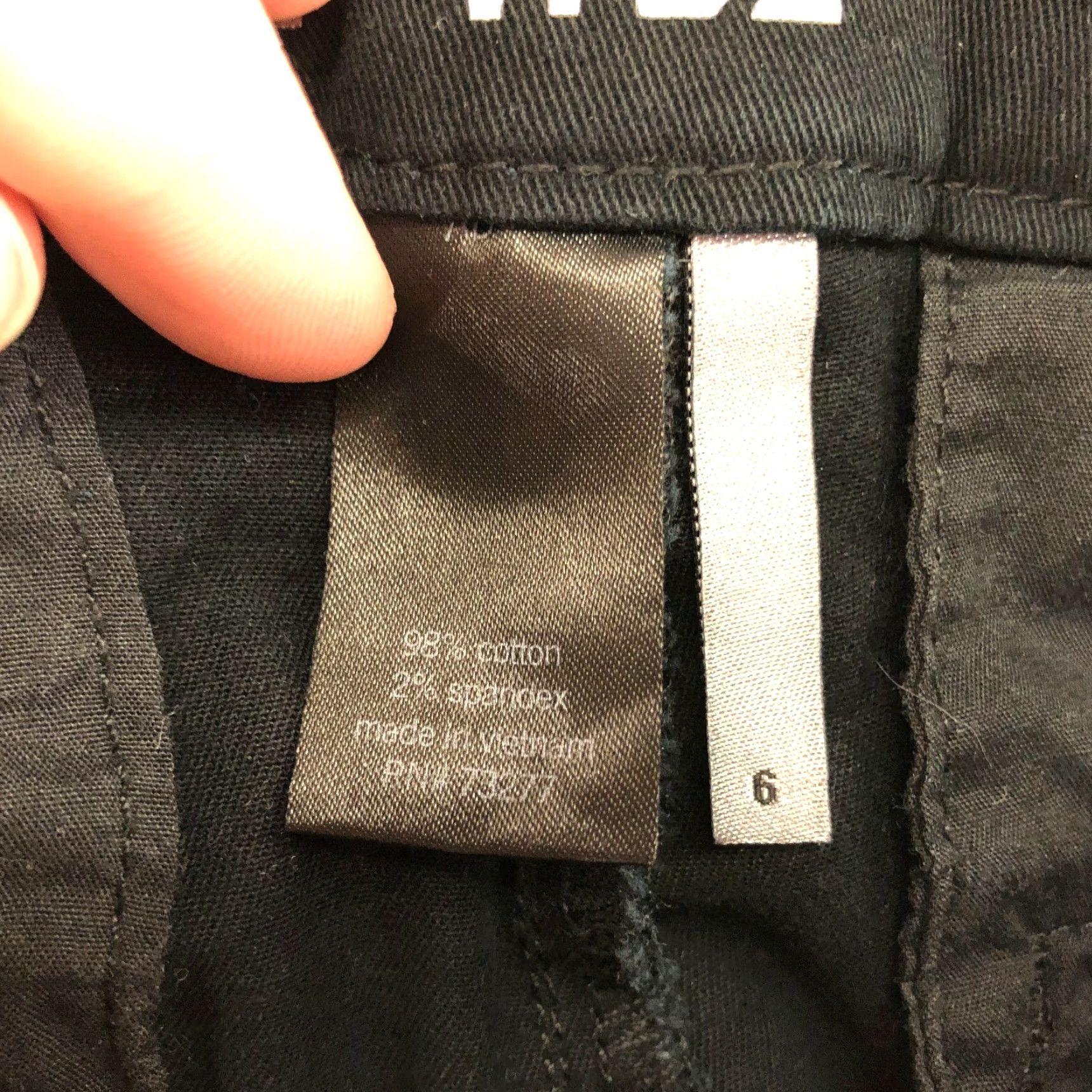 Apt. 9 Apt.9 Bermuda Shorts Black Mid Rise Women 6 Denim Cotton Casual Activewear Women Mens? Size 29" - 7 Thumbnail