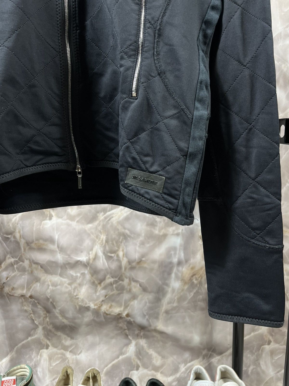 Vintage Vintage Jil Sander Patch Double Zip Hoodie Size XL / US 12-14 / IT 48-50 - 4 Thumbnail