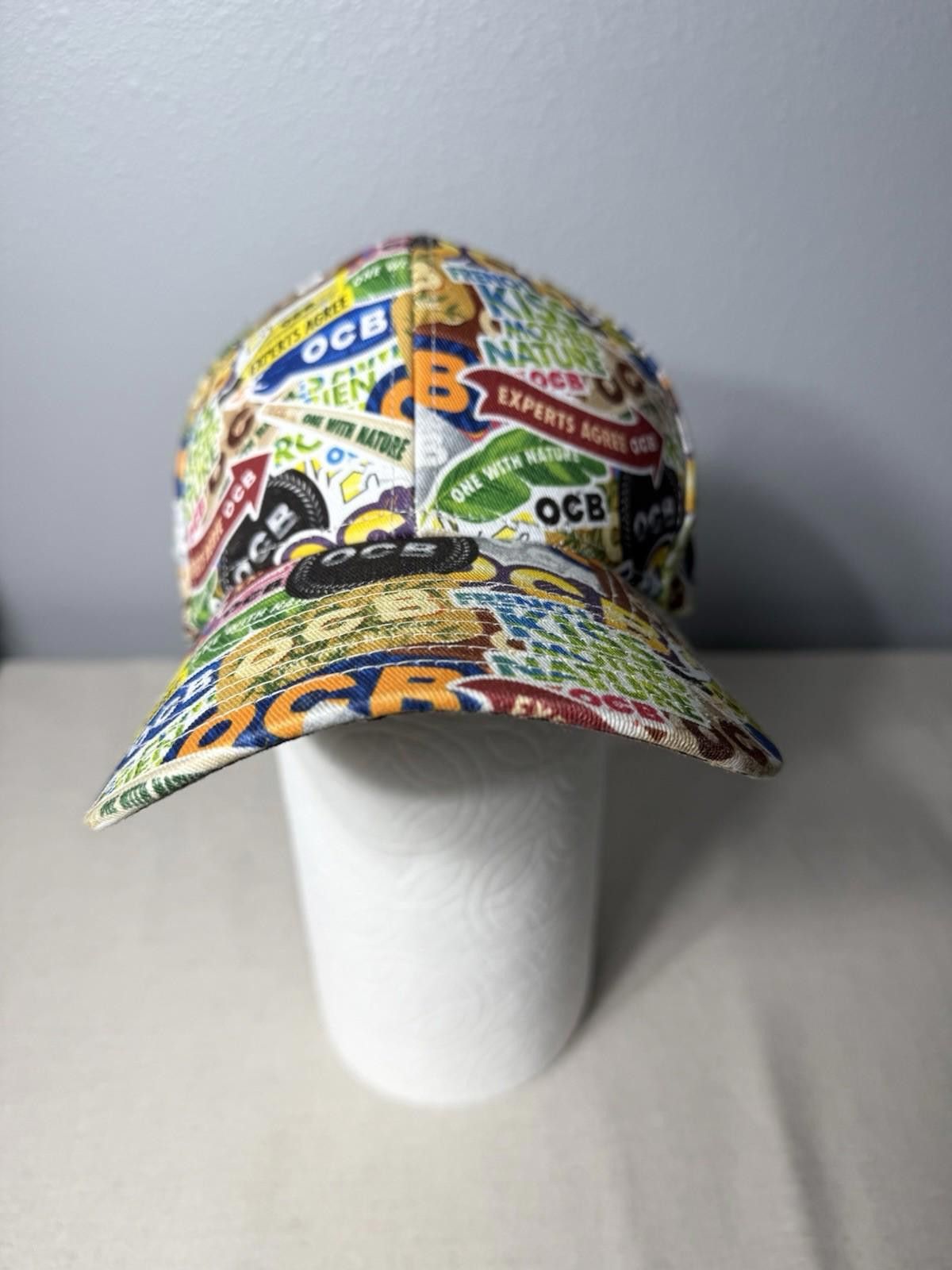 The Unbranded Brand OCB Collage Snap Back Baseball Cap – Size ONE SIZE - 5 Thumbnail