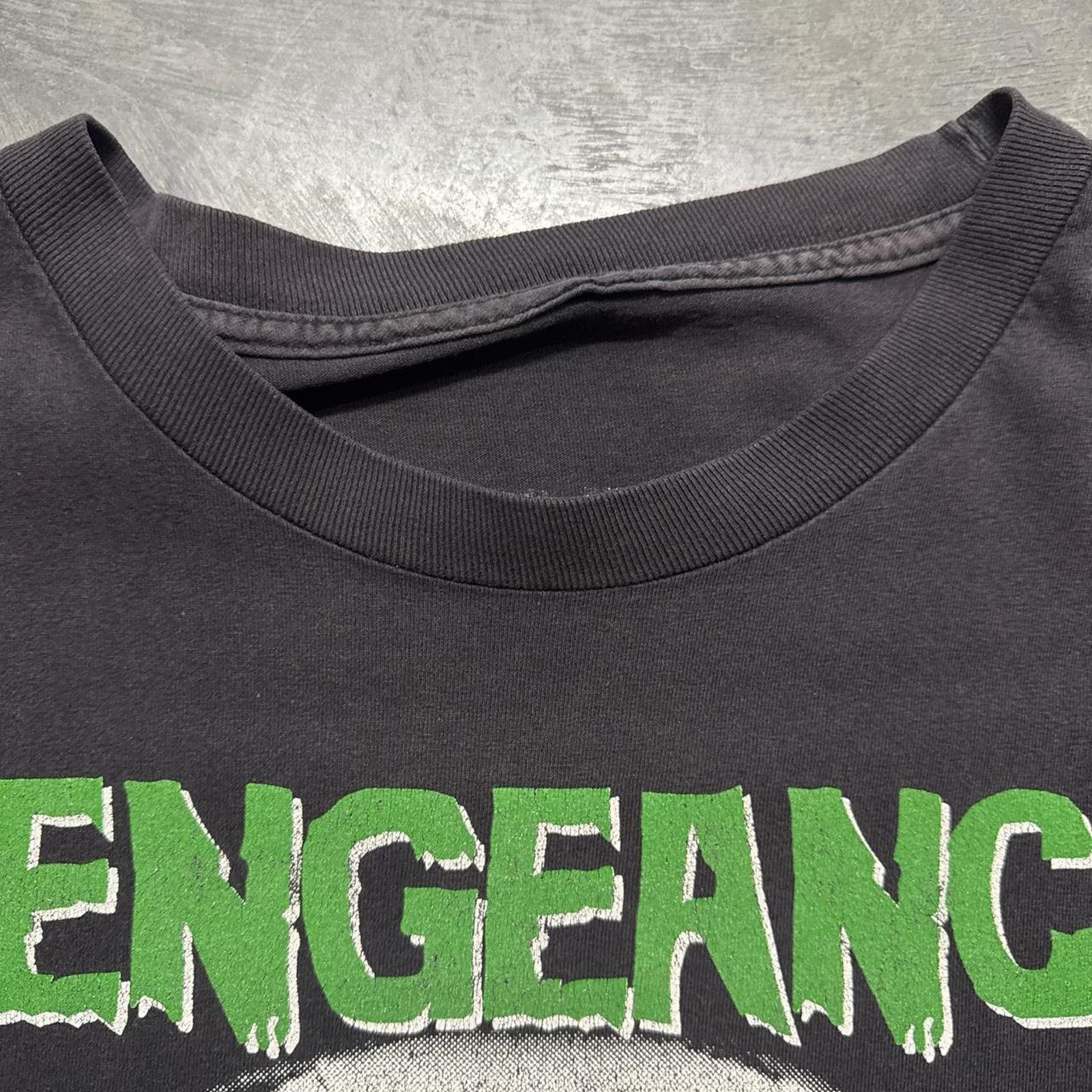 Vintage Frankenstein Vengeance University Vintage 90s T-Shirt Size US XXL / EU 58 / 5 - 4 Thumbnail