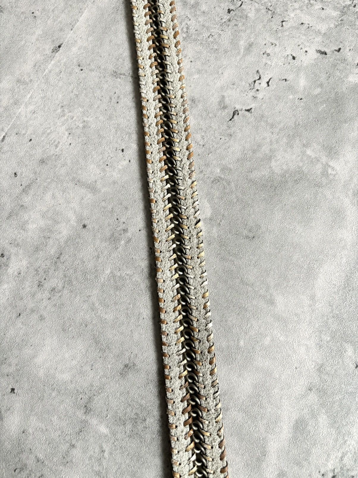 If Six Was Nine Leather Good Design Chain Belt 🐦 Size ONE SIZE - 9 Thumbnail