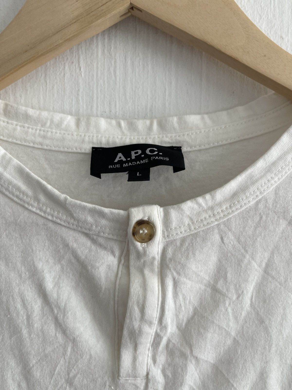A.P.C. A.P.C. tee basic Size US L / EU 52-54 / 3 - 5 Thumbnail