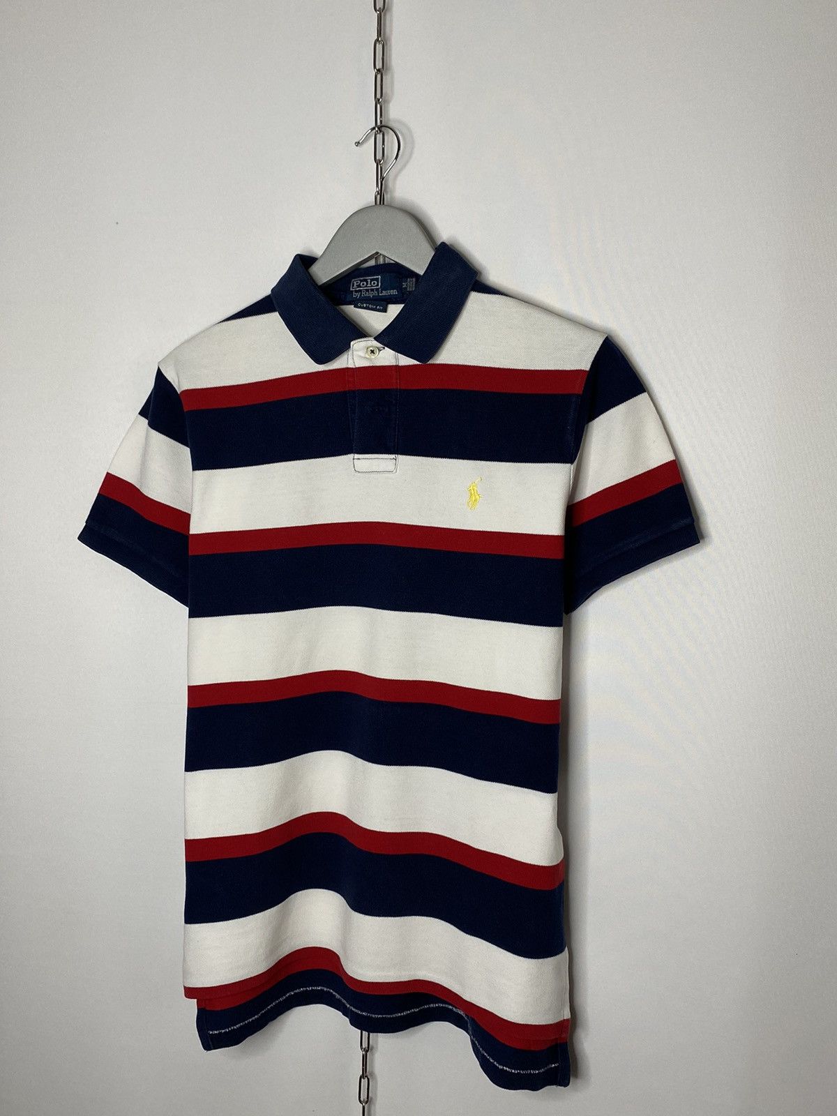 Other 🐎Vintage Polo Ralph Lauren Striped Polo Rugby Shirt🐎 Size US M / EU 48-50 / 2 - 3 Thumbnail