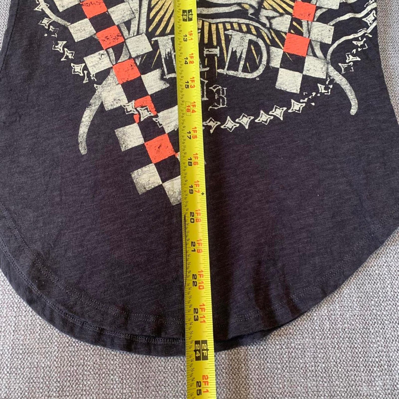 Harley Davidson Y2K Harley Davidson skull Top Size S / US 4 / IT 40 - 7 Thumbnail
