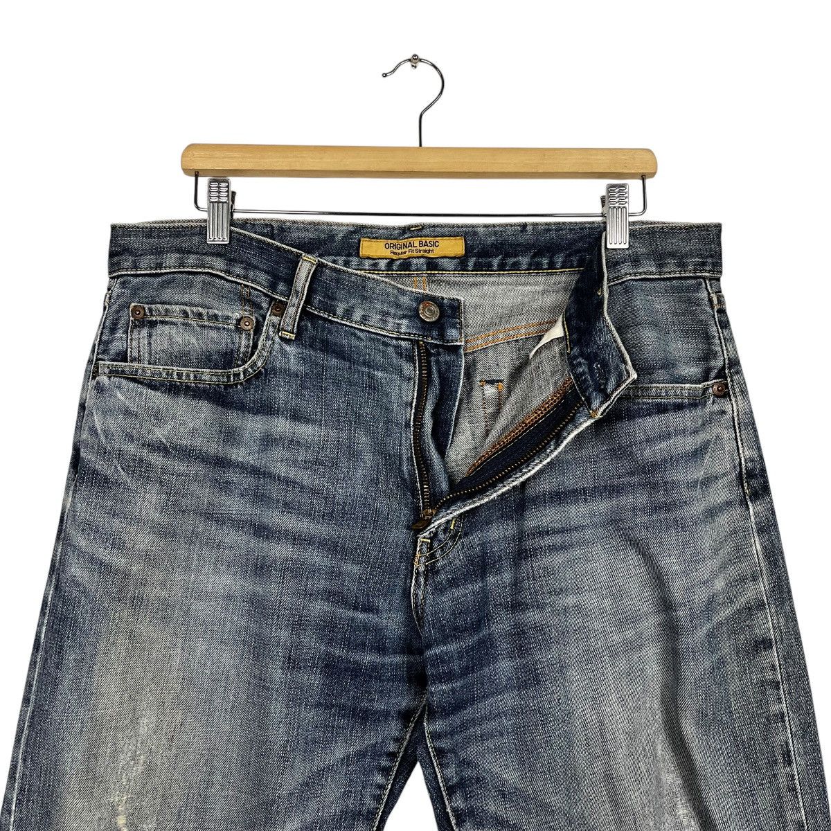 14th Addiction Vintage Japanese Designer Distressed Denim Size US 36 / EU 52 - 14 Thumbnail