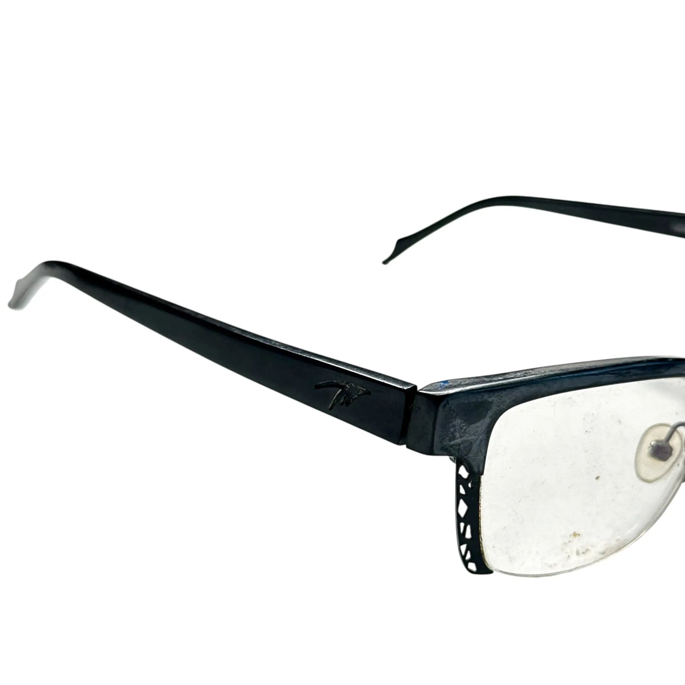 Thierry Mugler Thierry Mugler wayfarer vintage glasses Size ONE SIZE - 5 Thumbnail