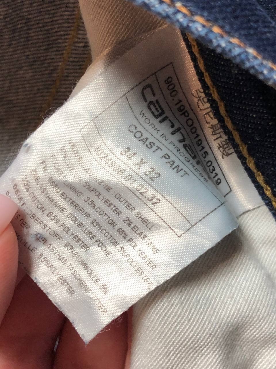 Carhartt Jeans Carhartt vintage denim pants streetwear Size US 34 / EU 50 - 2 Thumbnail