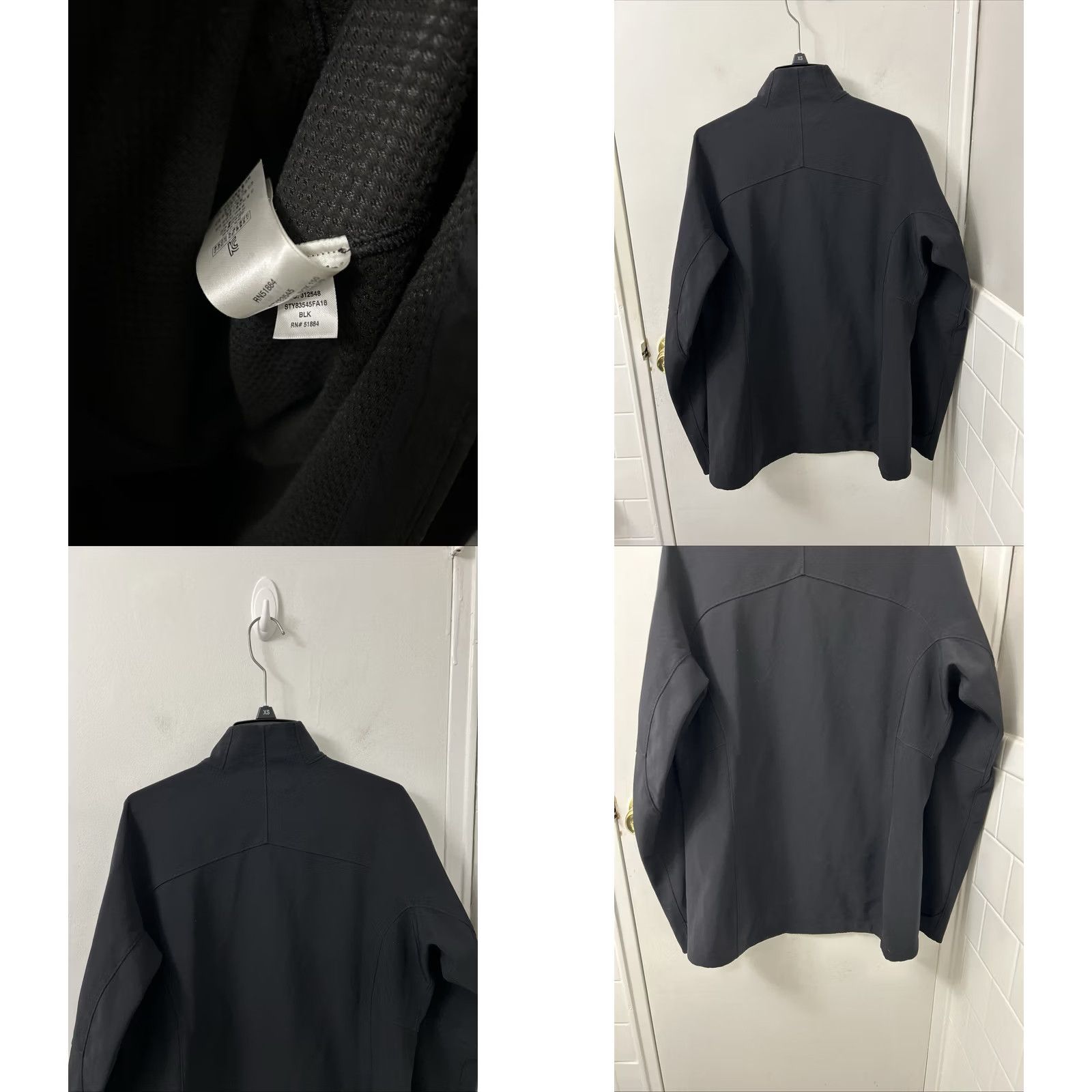 Patagonia Patagonia Adze Jacket Womens Size Medium Black Full Zip Pockets 83545 FA18 Size M / US 6-8 / IT 42-44 - 8 Thumbnail