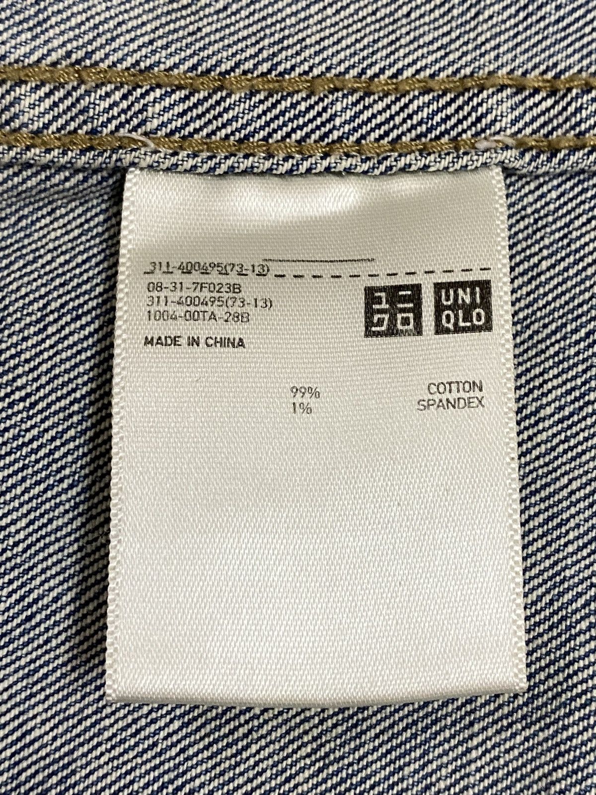 Uniqlo Japanese Brands Blue denim jacket with button-up closure Size US M / EU 48-50 / 2 - 8 Thumbnail