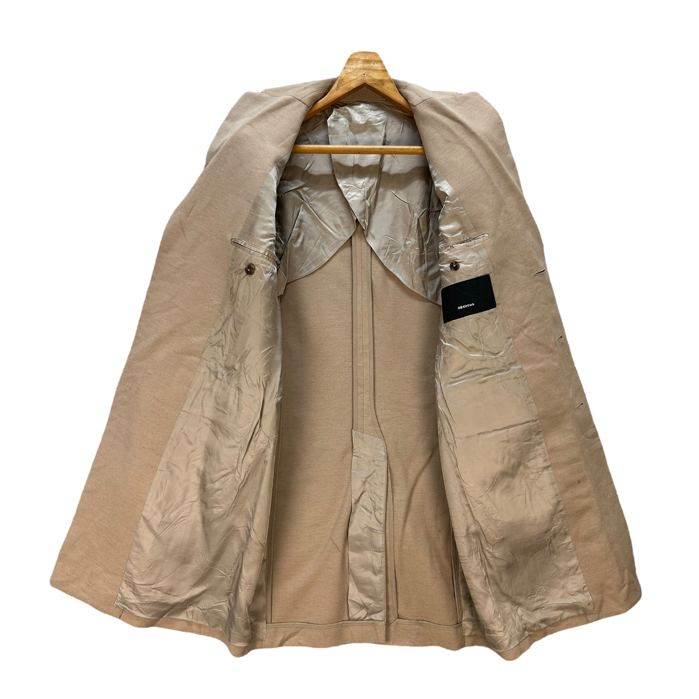 08sircus 08SIRCUS Kiminori Morishita Long Coat Jacket #A78-1901 Size US M / EU 48-50 / 2 - 11 Thumbnail