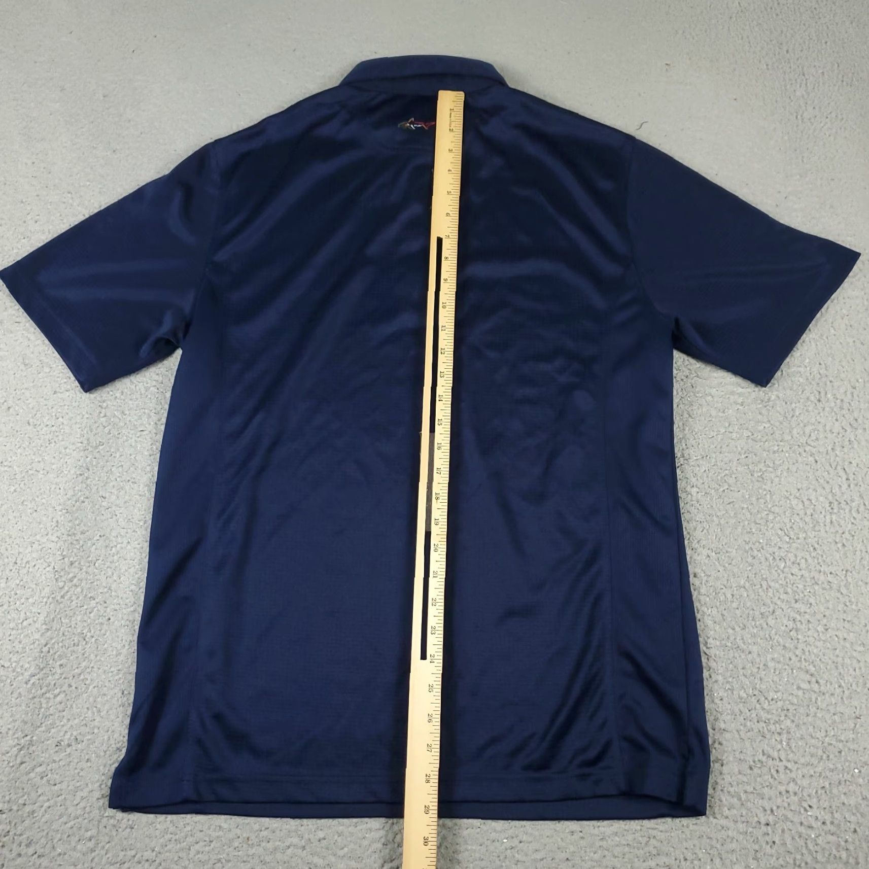 Vintage Greg Norman Polo Shirt Mens Medium Blue Shark Casual Golf Short Sleeve Size US M / EU 48-50 / 2 - 3 Thumbnail