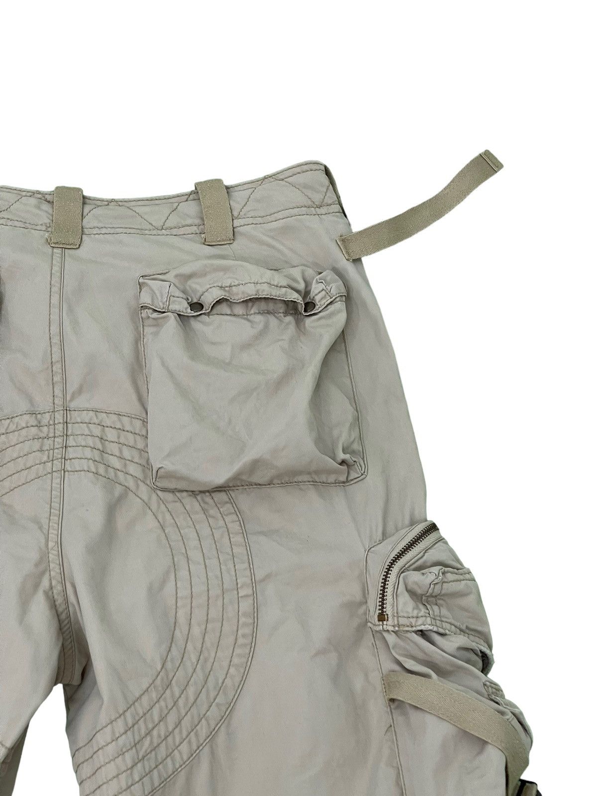 Japanese Brand Cargo Tactical Defry Multipockets Pant Wide 6🟦9 Size US 31 - 18 Thumbnail